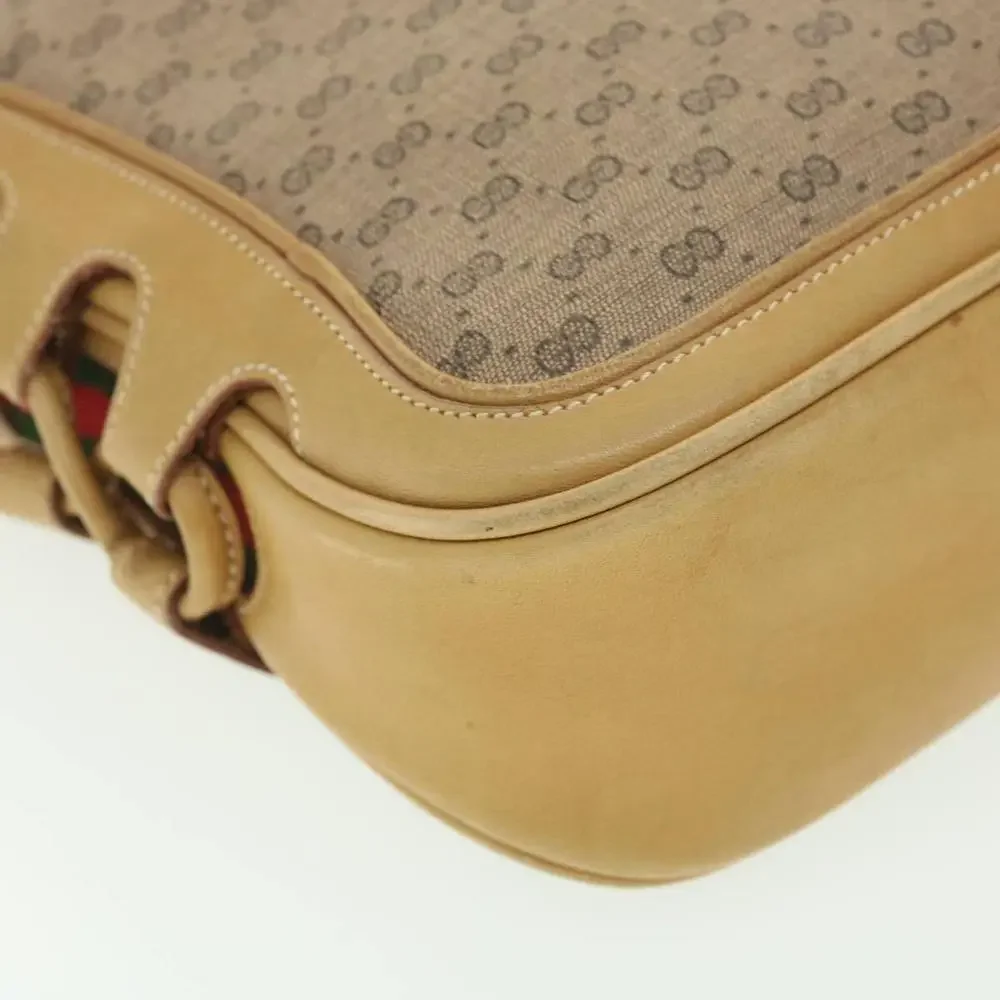 Gucci Web Sherry Line Micro Gg Canvas #72888G32B - Picture 15 of 15